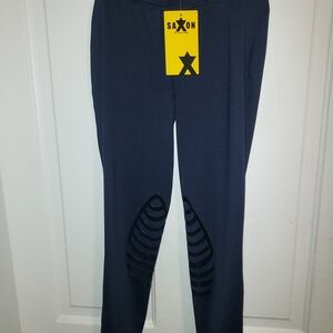 Women's Black Riding Tights